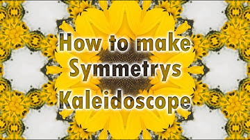 GIMP Tutorial: How To Make Symmetrys Kaleidoscope From Any Images