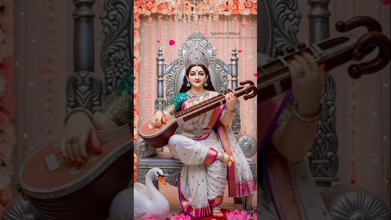 Happy saraswati puja status 2026 🦢 | Sarswati puja status 🙏🏻 | whatsapp status 💗