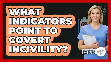 What Indicators Point To Covert Incivility?
