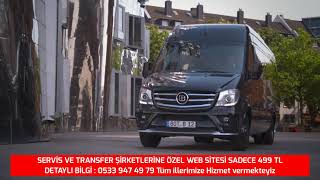Servis Taşımacılığı Ve Vip Transfer Şirketleri Web Sitesi Tasarımı 499 Tl