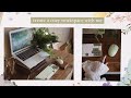 create a cozy workspace with me //