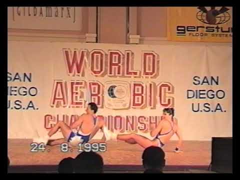 Kim & Robert Dalla-Bona (Australia) - 1995 World Aerobic Championship