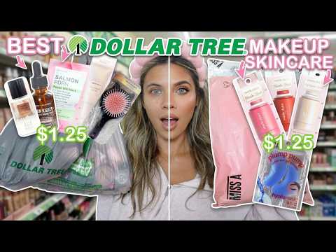 Shopping The "BEST" Dollar Tree Makeup, Skincare, Hair Products (Don't Buy Until You Watch This!)