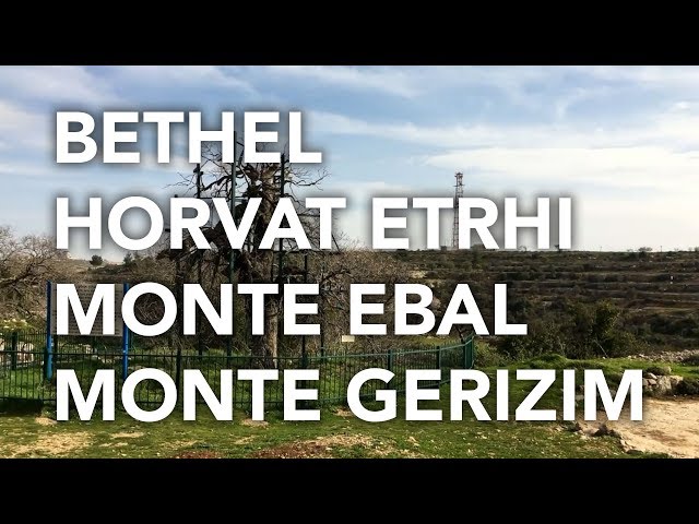 Cafetorah ao VIVO, BETHEL, HORVAT ETRHI, MONTE EBAL, SAMARIA, MONTE GERIZIM class=