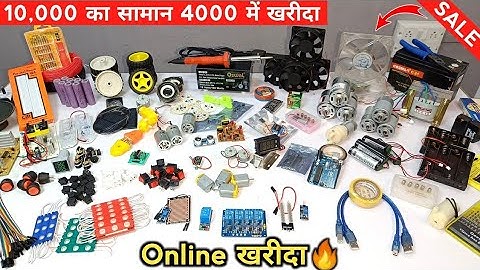Buy electronic components cheap price | unboxing electronic components | makerbazar