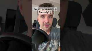 Can you pronounce Cześć in Polish? @LetsPolish