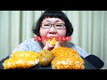 ASMR 咀嚼音 ブルダック ジンチャンポン ricepaper 生春巻き HARB sausage Korean spicy chicken dish