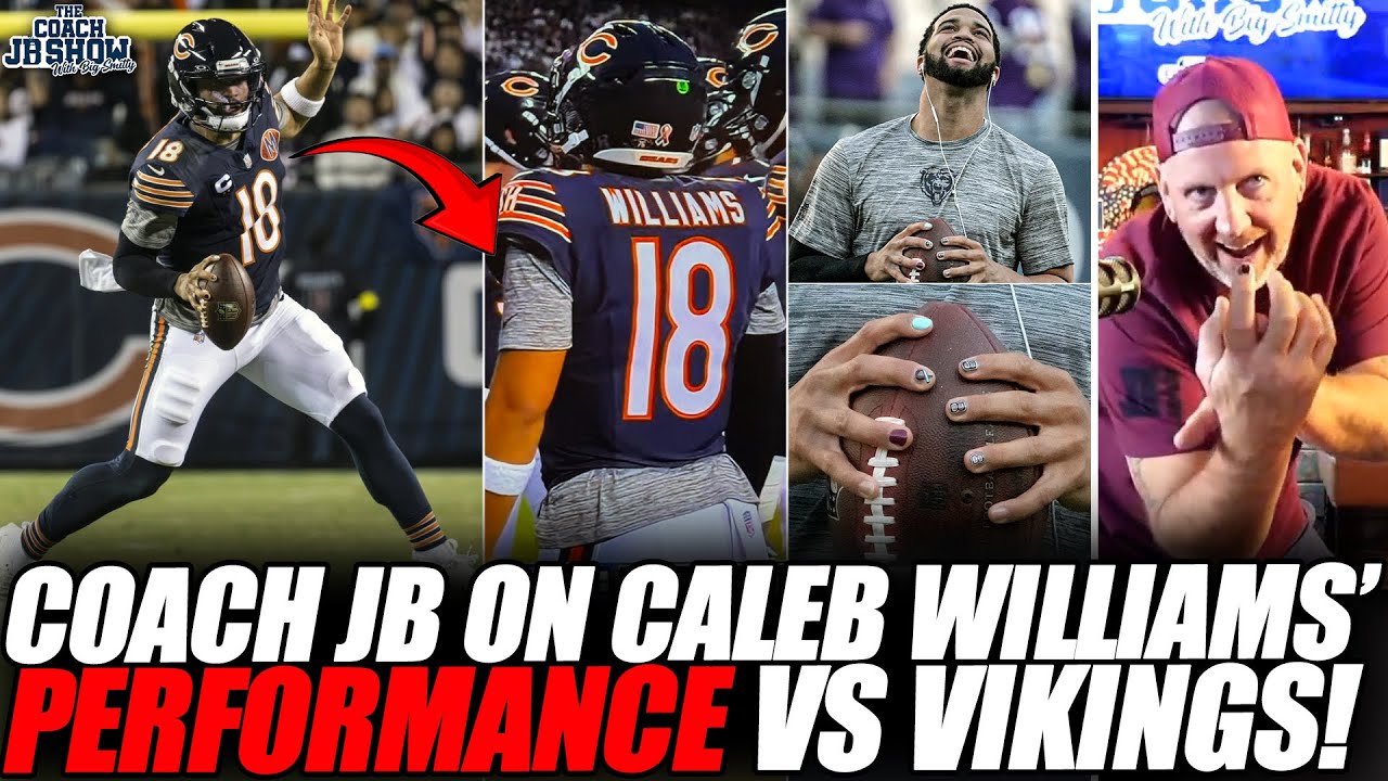 Coach JB Breaks Down Caleb Williams' PERFORMANCE In Bears LOSS vs. Vikings!