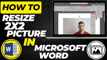 How To Make and Resize 2x2 Photo in Microsoft Word (2025) | Easy Step-by-Step Guide