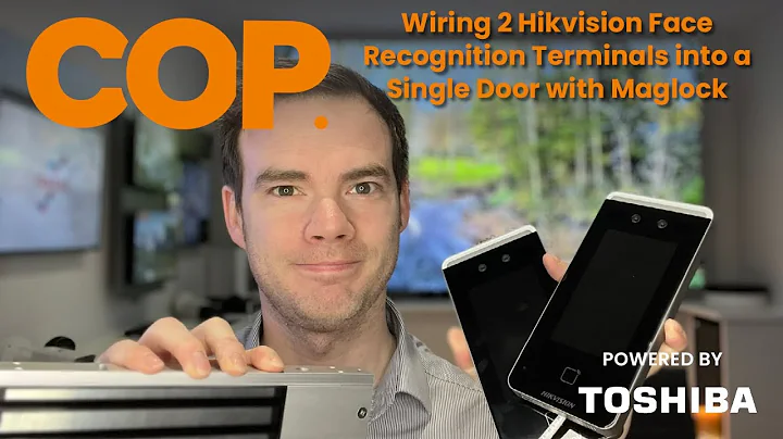 Wiring 2 Hikvision Face Recognition Terminals into a Single Door using Maglock