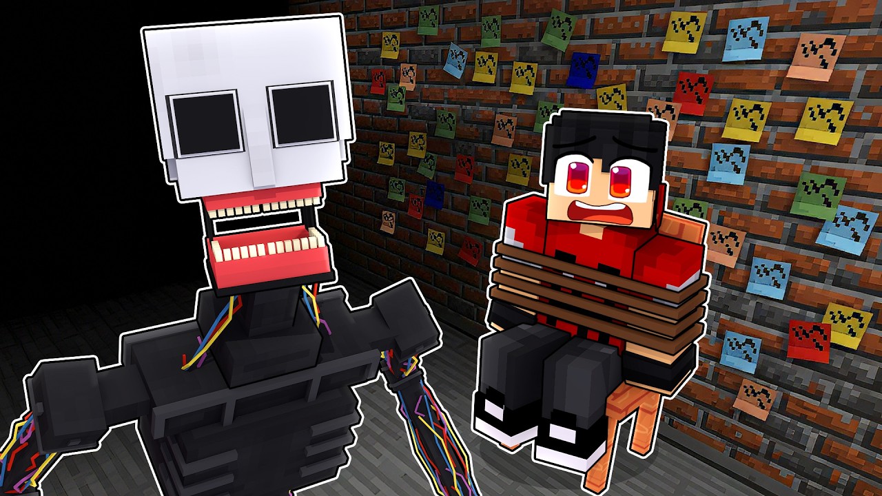 Eu criei o ROBÔ E.L.B.E.R.R no Minecraft e ele QUER ME DESTRUIR