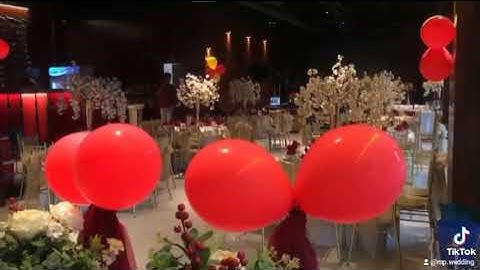 Trang trí backdrop chụp ảnh hoa lụa giá rẻ tại nhà hàng Ái Huê Quận 5|  Decor by Mộc Miên wedding