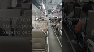 KERETA API WIJAYA KUSUMA BEDA KURSI EKSEKUTIF DAN PREMIUM #kai