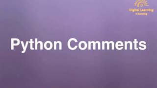 10 Python Comments | Online Training Download app from below link