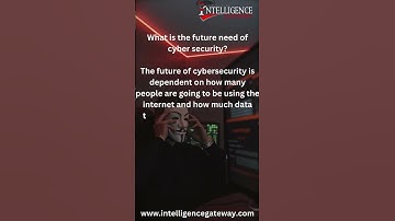 What is The Future need of Cyber Security? #cybersecurity #future #technology #viral #trending #reel