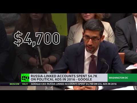 $4,700 worth of ‘meddling’: Google questioned over ‘Russian interference’