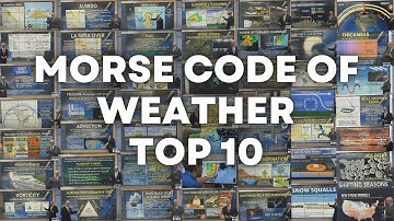 Morse Code of Weather Celebrates 100 Episodes: Top 10 Topics