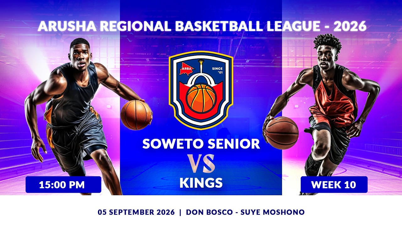 LIVE: MICHUANO YA ARUSHA BASKETBALL REGION LEAGUE |  SOWETO VS KINGS | ZION VS HOOPERZ