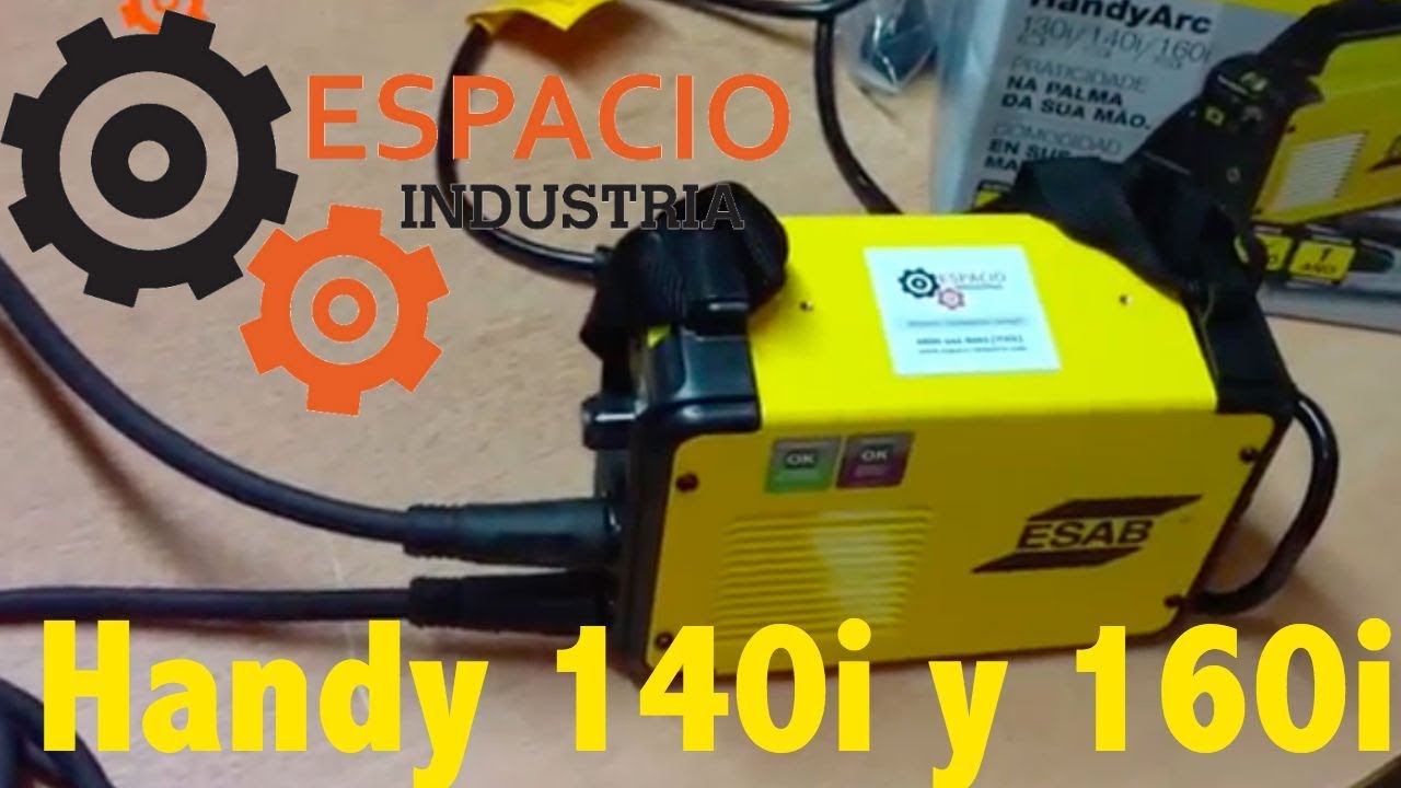 Soldadora Inverter Esab Conarco Handy 160i y 140i - YouTube