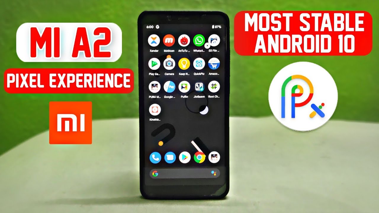 Most Stable Pixel Experience Rom for Mi A2 | Pixel 4 on Mi A2 - YouTube