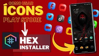 🔥Como Aplicar PACK DE ÍCONES da PLAY STORE  no HEX INSTALLER | MUITO FÁCIL  #hexinstaller screenshot 4