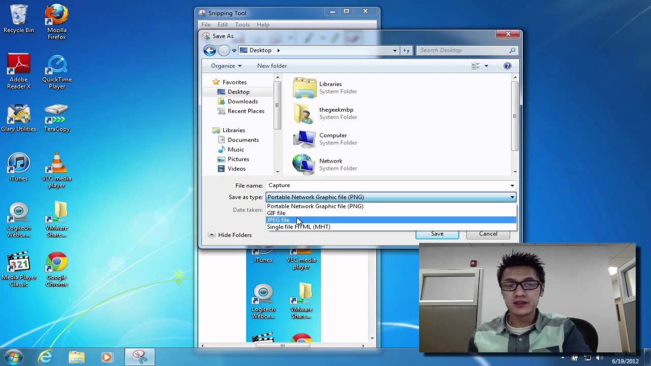 how to take a screenshot on windows 7 professional