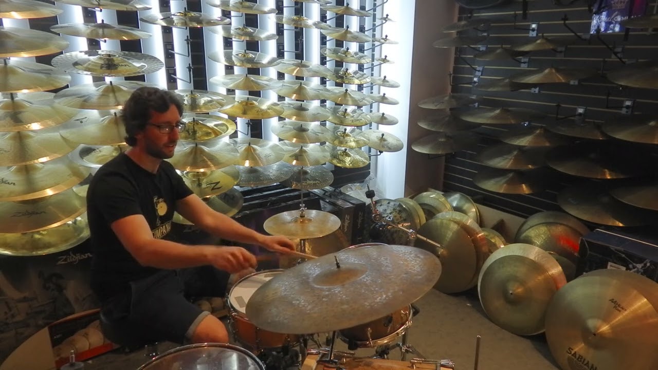Quick Demo of Meinl Byzance Extra Dry Medium 22