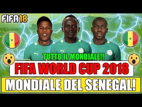 TUTTO IL MONDIALE CON IL SENEGAL DI KOULIBALY E MANÉ!! UNA SQUADRA MOLTO TOSTA!! FIFA WORLD CUP 2018