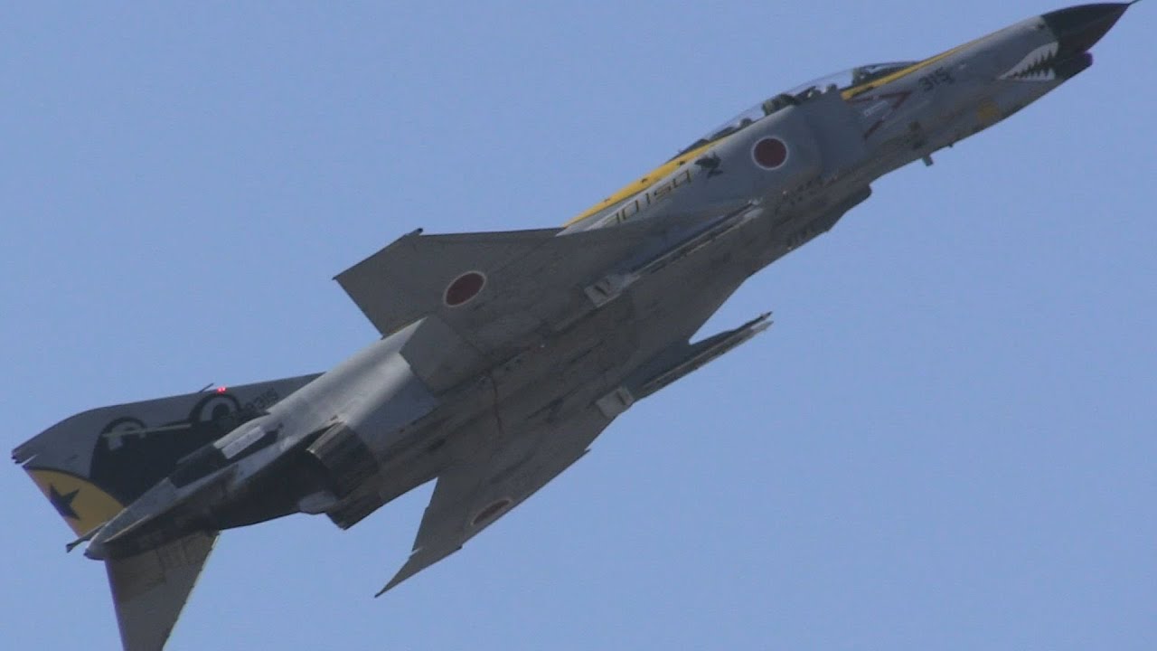技mix F-4EJファントム (百里基地) 百里基地祭でのファントムの展示飛行は史上最高の内容でした
