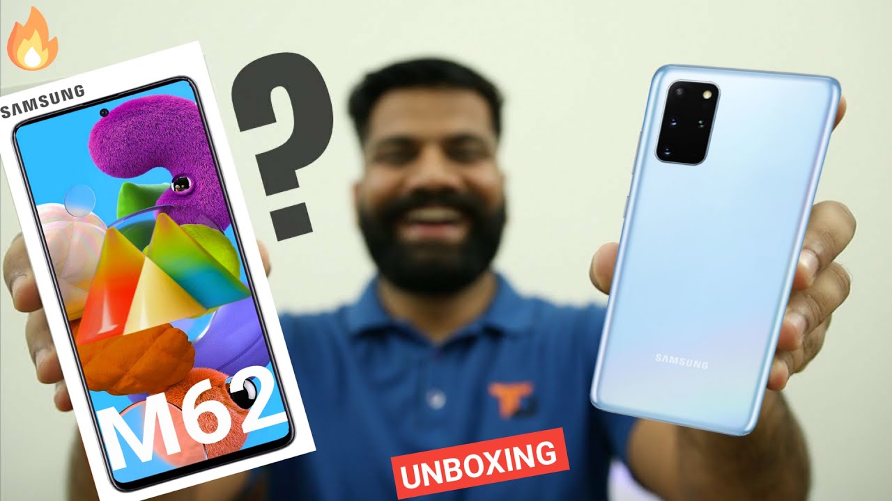SAMSUNG Galaxy M62 Unboxing u0026 First Look - YouTube