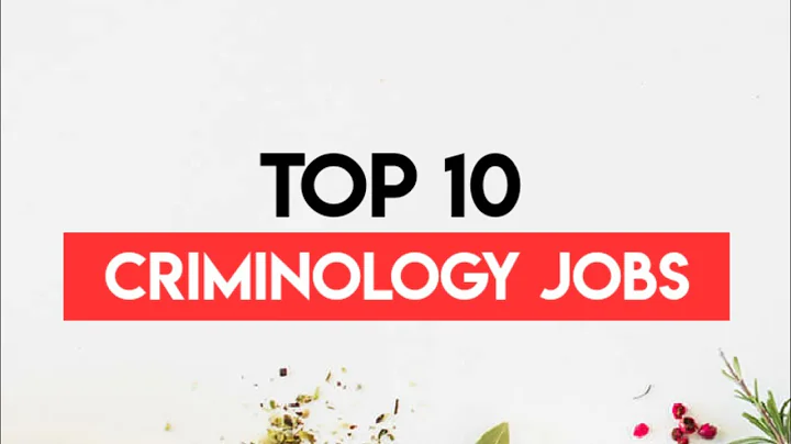 Criminology jobs | Career in criminology | Jobs in Criminology major | Criminology
