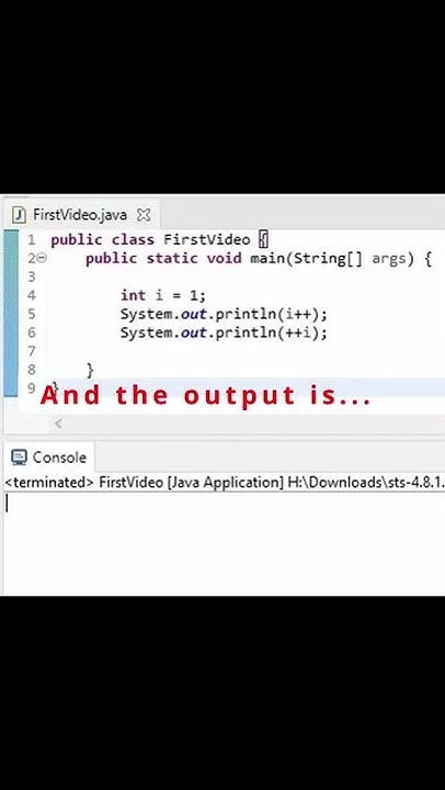 Pre and Post Increment Puzzle - Java - YouTube