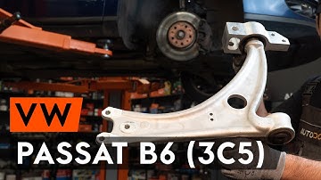 How to Replace a Front Control Arm on a VW PASSAT B6 (3C5) [AUTODOC TUTORIAL]