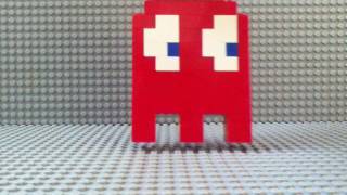 How to build a lego pacman ghost