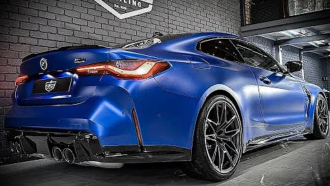 Stunning Frozen Portimao Blue BMW M4 In For PPF And Detailing