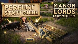 Manor Lords Just Got VASTLY BETTER (New Patch Perfect Start) screenshot 5