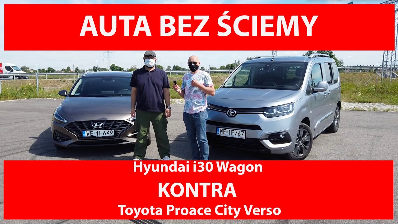 Auta bez ściemy Hyundai i30 Wagon kontra Toyota Proace