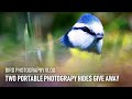 Bird photography from a hide Ep. 6: Portable hide give away