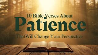 Patience Scriptures.