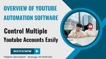 Overview of Youtube Automation Software 2025 | Control Multiple Youtube Accounts Easily