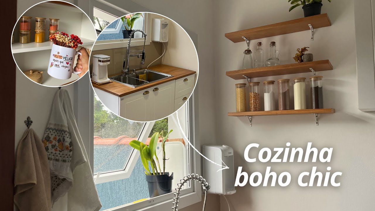 Montando Minha Cozinha dos Sonhos! CASA BOHO CHIC 🏠