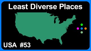 The Least Diverse Places in the USA: No. 53
