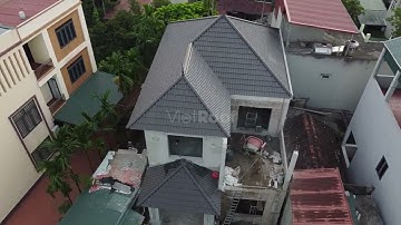 VietRoof Thi Công Mái Ngói Fuji Sóng Tại Quốc Oai, Hà Nội | Khung Kèo Thép  Mạ AZ150