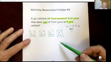 5th Gr- Multistep Measurement Problem #2 - for lesson 10.4
