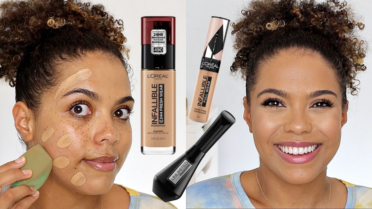 loreal infallible foundation concealer match