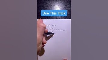 Difference of Squares #math #maths #mathematics #mathtrick #mathhack #sat #psat #act #1600