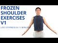 Frozen shoulder exercises v1  adhesive capsulitis  calcific tendonitis  shoulder stiffness