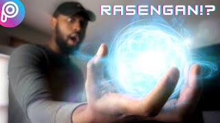 Edit a REALISTIC Rasengan in PicsArt // Pics art Anime Editing Tutorial // ANIME Pics Art Tutorials screenshot 2