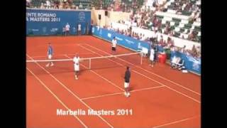 Mansour Bahrami - The Tennis Entertainer - Marbella Masters 2011