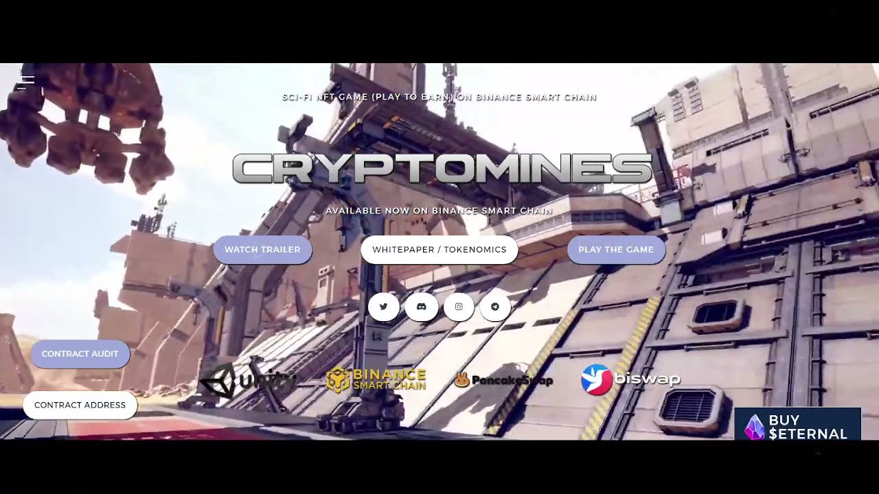 CRYPTOMINES BUILD START TO FINISH 300MP AND GAMEPLAY PREVIEW